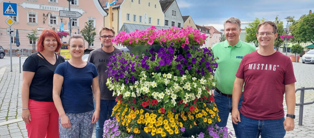 Marktplatz verschönert